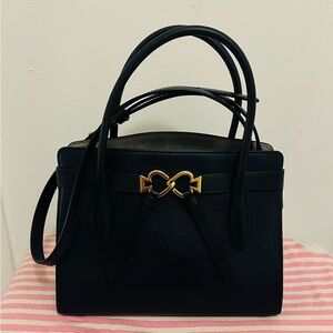 Kate Spade Toujours Dark Blue Medium Satchel